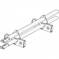 Снегозадержатель ROOFsystems PRESTIGE ZN 45*25 (овал), 1,2м SINGLE ФАЛЬЦ  RAL 6005