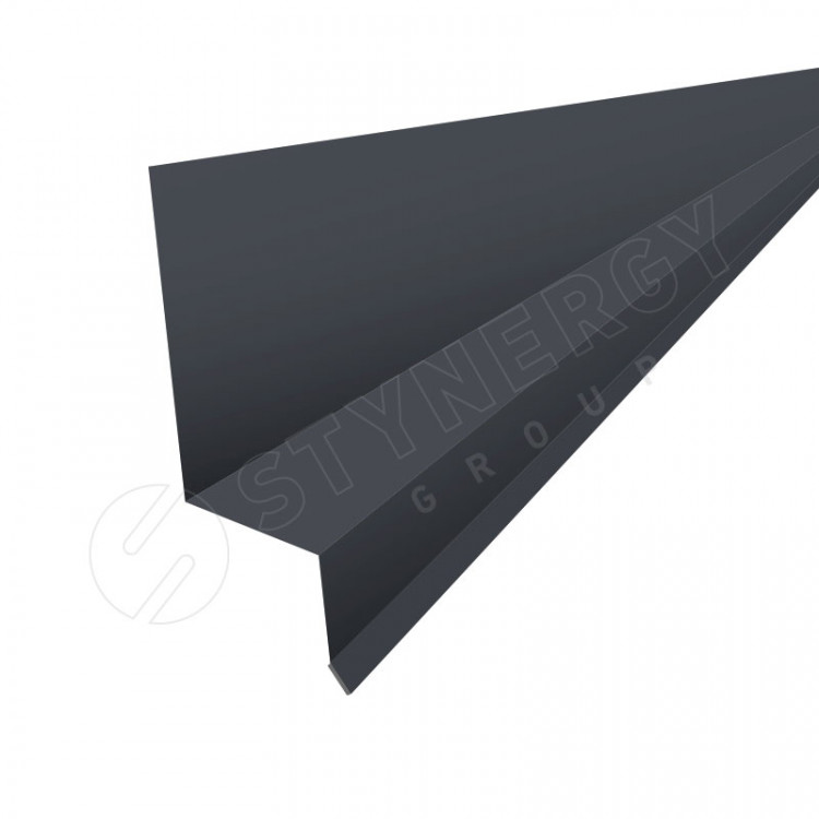 Отлив верхний 3000 Фальц Stynergy (CORUNDUM50Matt-RAL7024-0.5) Отлив верхний 3000 Фальц Stynergy (CORUNDUM50Matt-RAL7024-0.5)