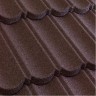 Композитная черепица Metrotile (Метротайл) MetroBond (Коричневый) /лист/