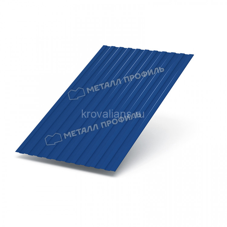 Профилированный лист Металл Профиль МП-20х1100-R (ПЭ-01-5005-0,45) /1 кв.м./ Профилированный лист Металл Профиль МП-20х1100-R (ПЭ-01-5005-0,45) /1 кв.м./