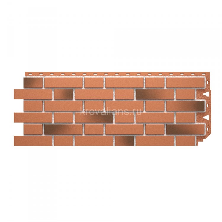 Docke Flemish Standard Панель 1095х420 мм (0,46м2), Красный жженый, 10шт/уп