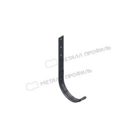Держатель желоба МЕТАЛЛ ПРОФИЛЬ GS lite D125х280 Ral 7024