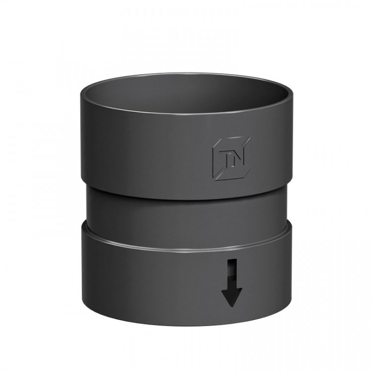 ТЕХНОНИКОЛЬ Ультра муфта трубы (D142/100), серый