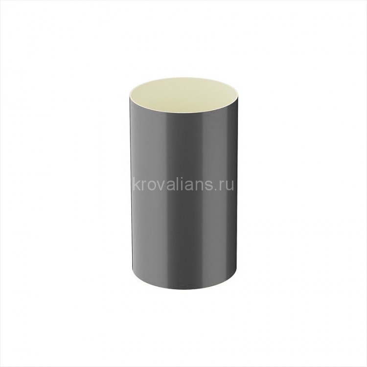 Galeco PVC 152 130/100 Труба 4м Графит RAL 7021 (5шт/уп)
