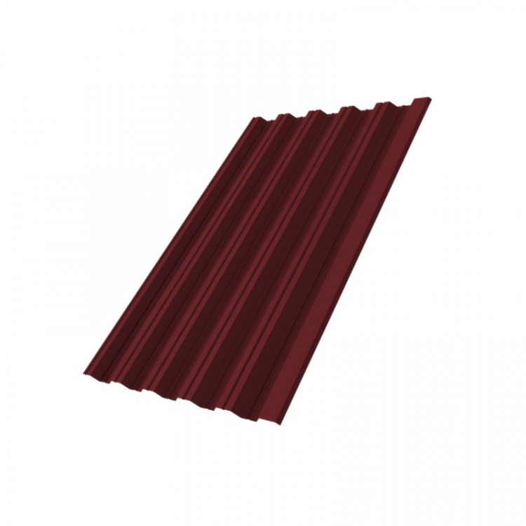 Профнастил HC35R 0,7 PE RAL 3005 красное вино Профнастил HC35R 0,7 PE RAL 3005 красное вино