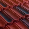 Композитная черепица Metrotile (Метротайл) MetroBond (Красно-Черный) /лист/