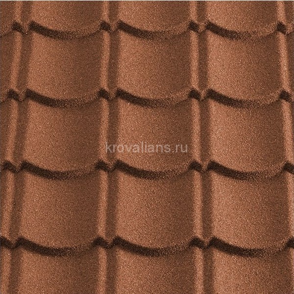 Композитная черепица Metrotile (Метротайл) Аквапан (Терракот) /лист/