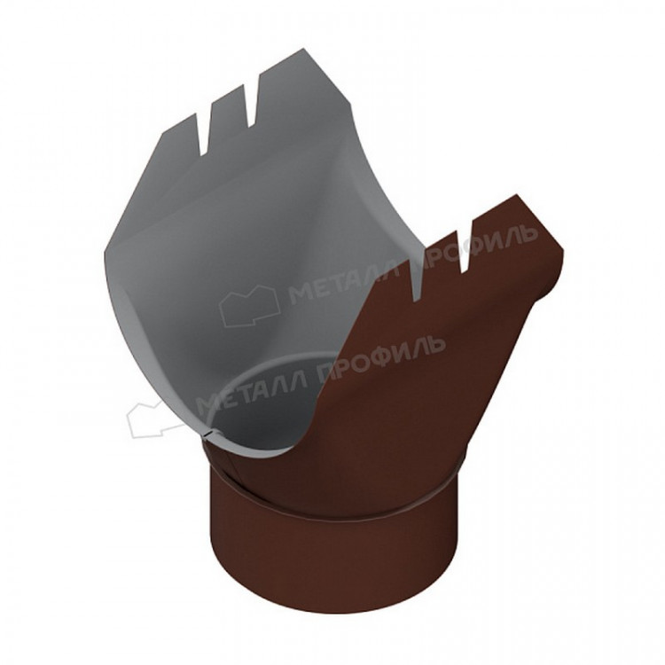 Воронка выпускная МЕТАЛЛ ПРОФИЛЬ ПРОЕКТ D185х150 Ral 8017 Воронка выпускная МЕТАЛЛ ПРОФИЛЬ ПРОЕКТ D185х150 Ral 8017