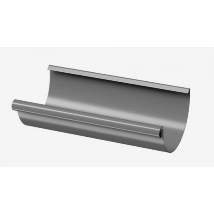 Docke STAL PREMIUM MATT 125/90 мм Желоб водосточный 3 м Графит RAL7024 175шт/упак