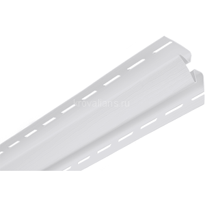 Планка угол внутренний Альта-Профиль Альта-сайдинг 3,00 м. (Белый) /1 шт/