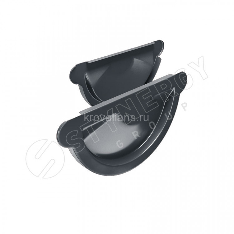 Stynergy Стандарт 125/90 Заглушка желоба RAL 7024