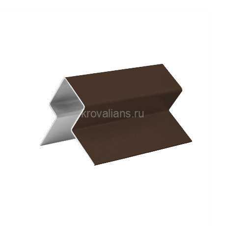 Внешний асимметричный угловой профиль L=3M Cedral (Кедрал) алюминиевый C21 /1 шт/