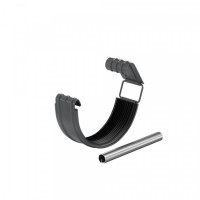 AS COMF PE 125/90 Соединитель трубы RAL9005 40 шт/уп