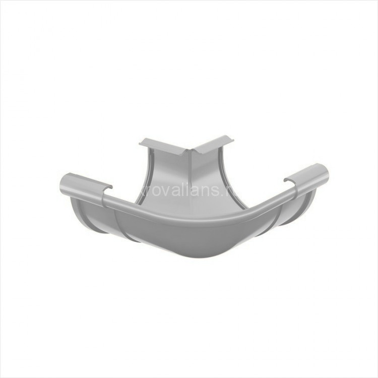Galeco PVC 152 130/100 Угол внешний 90гр. Белый RAL 9010 (10шт/уп)