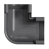 ТЕХНОНИКОЛЬ Ультра угол желоба 90° (D142/100), серый