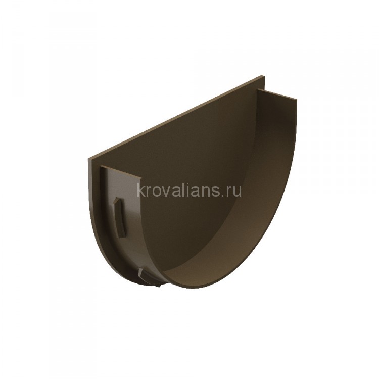 Docke PREMIUM 120/85 мм Заглушка воронки Каштан