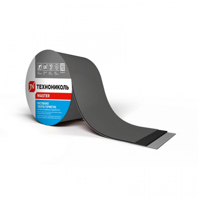 Лента для примыканий Nicoband  3 метра Х50 мм (Серый) /1 шт/