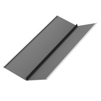 Ендова специальная AQUACLICK 265х30х30х265х2000 PU Matt Rooftop Кашемир 0,5 мм Zn275 RAL7024