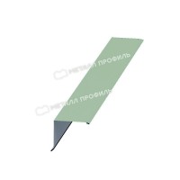 МеталлПрофиль Планка торцевая 135х145х2000 NormanMP (Полиэстер-01-6019-0.5) /1 шт/