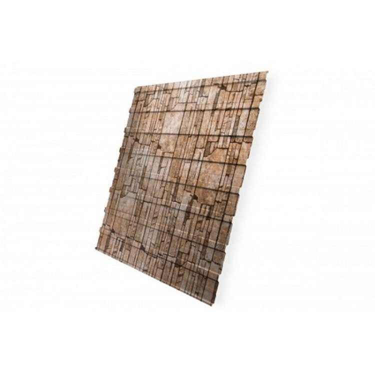 Профнастил С10В 0,45 Print Twincolor с пленкой Sand Stone