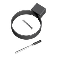 ТЕХНОНИКОЛЬ Ультра хомут трубы универсальный L=140 (D142/100), серый