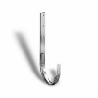Docke STAL PREMIUM MATT 125/90 мм Карнизный крюк длинный Графит RAL7024 30шт/упак