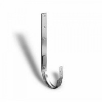 Docke STAL PREMIUM MATT 125/90 мм Карнизный крюк длинный Графит RAL7024 30шт/упак