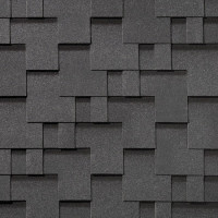 QUIET TILE Гибкая черепица Gallery Серый умбра 3м2