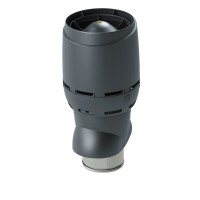 Vilpe FLOW XL- 250P/ИЗ/500 вент. выход с колпаком серый