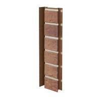 Универсальная планка VOX (Вокс) Solid Brick Bristol Кирпич красный 420мм х 121 м /1 шт/