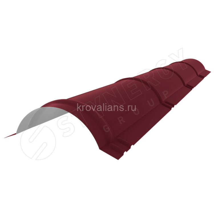 Конек полукруглый R110х2000 Stynergy (Стинержи) (Полиэстер-RAL3005-0.45) /1 шт/
