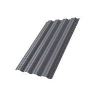 Профнастил HC44R 0,7 PE RAL 7004 сигнальный серый