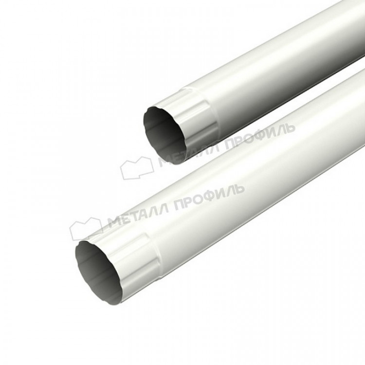 Труба соединительная МЕТАЛЛ ПРОФИЛЬ Foramina PUR 125/100 1м RAL 9010, белый Труба соединительная МЕТАЛЛ ПРОФИЛЬ Foramina PUR 125/100 1м RAL 9010, белый