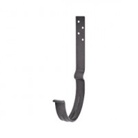 AS PU MATT 150/100 Крюк желоба длинный с компл. крепления (МУ), RR-23 Matt