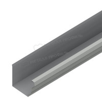 Желоб водосточный МЕТАЛЛ ПРОФИЛЬ БЮДЖЕТ 120х86х3000 Ral 9003