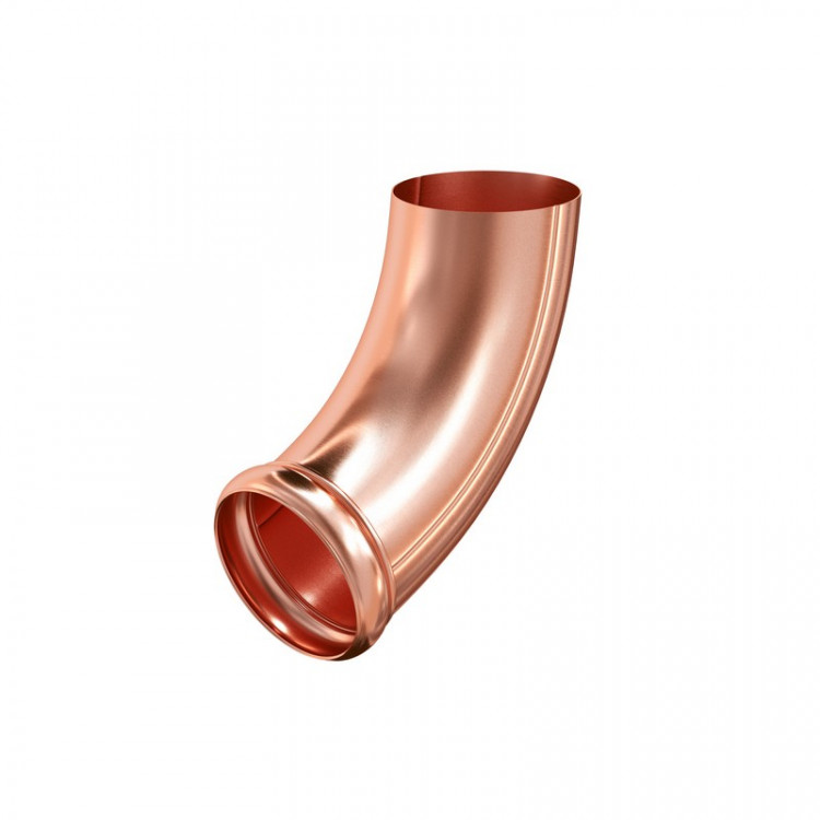 AS CU 150/100 Отвод трубы декоративный Медь