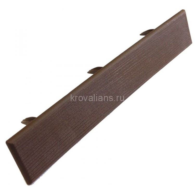 Заглушка торцевая для террасной доски Woozen 29х139 мм