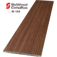 SidWood, хризотилцементный сайдинг 3000х100х8 мм доборная 0,3м2 W-104