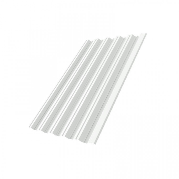 Профнастил Обнинск С21R Grand Line 0,5 GreenCoat Pural RR 32 темно-коричневый (RAL 8019 серо-коричне