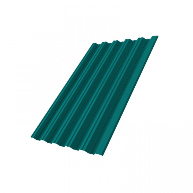 Профнастил HC35R 0,45 PE RAL 5021 водная синь Профнастил HC35R 0,45 PE RAL 5021 водная синь