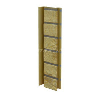 Универсальная планка VOX (Вокс) Solid Brick Exeter Кирпич песочный 420мм х 121 м /1 шт/