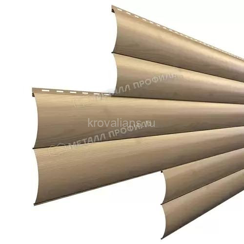 Сайдинг МеталлПрофиль Woodstock-Т-28х330 (ECOSTEEL-01-Клен-0.5) /1 шт/