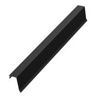 Планка торцевая AQUACLICK 28х65х117х10х2000 PU Matt Rooftop Кашемир 0,5 мм Zn275 RAL9005