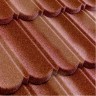 Композитная черепица Metrotile (Метротайл) MetroBond (Терракотово-Желтый) /лист/