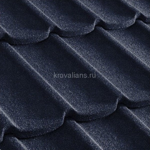 Композитная черепица Metrotile (Метротайл) MetroMistral (Темно-синий) /лист/