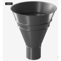 Docke STAL PREMIUM MATT 125/90 мм Воронка Графит RAL7024 18шт/упак