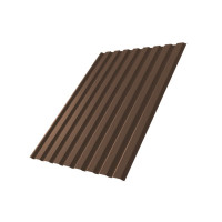 Профнастил С20В 0,45 Drap TX RAL 8017 шоколад
