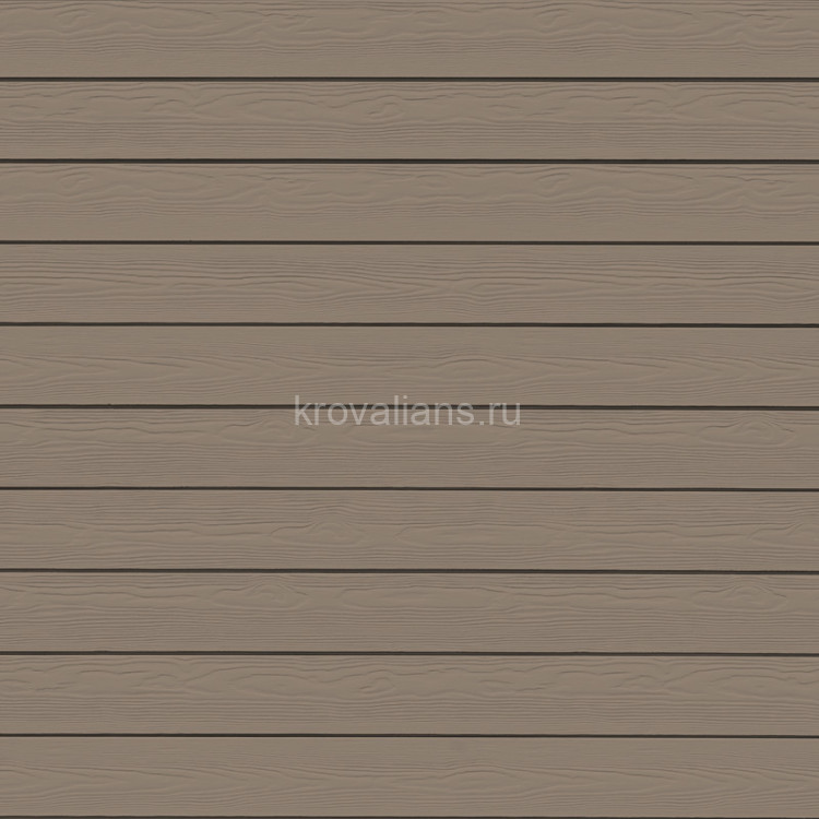 Фиброцементный сайдинг Cedral (Кедрал) Click Wood 3600x186x12 mm С14 Белая глина /1 шт/