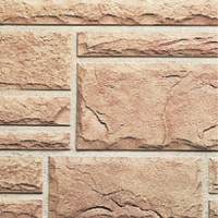 Фасадная панель Nailite (Найлит) Hand-Cut Stone Desert Buff (Бежевый камень) /1 шт/