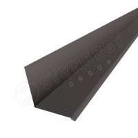 Планка для верхнего примыкания к стене 2000 Фальц Stynergy (GRAPHITE45-RR32-0.45)